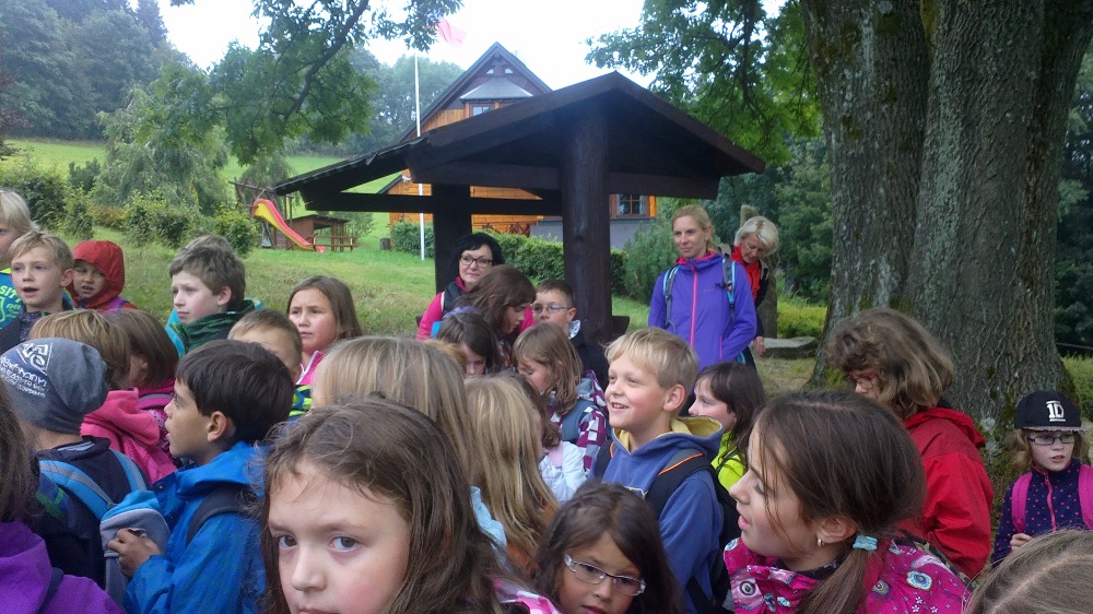 Zprávičky z pobytu 3.A a 4.A