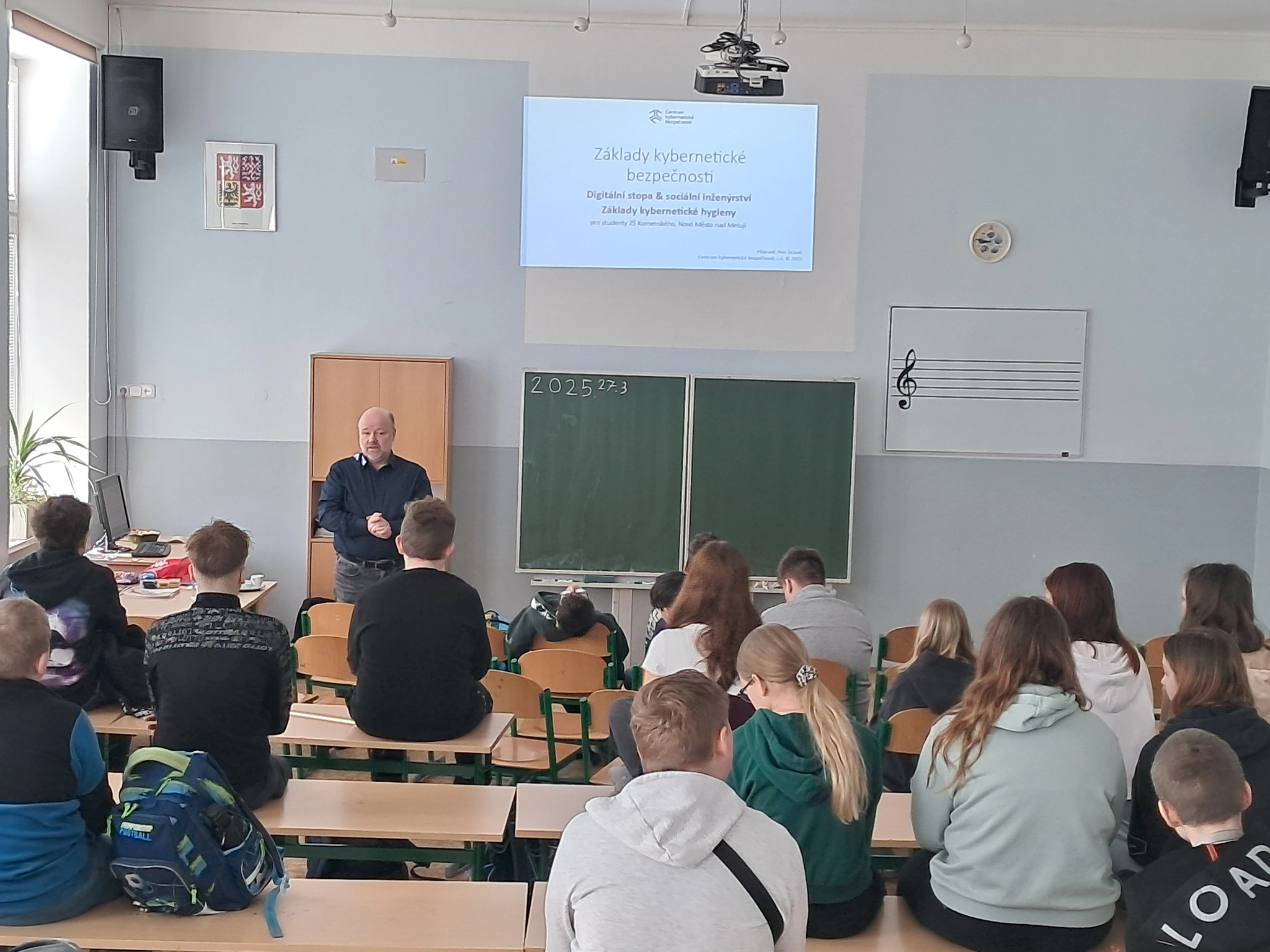 Přednáška na téma kyberbezpečnost