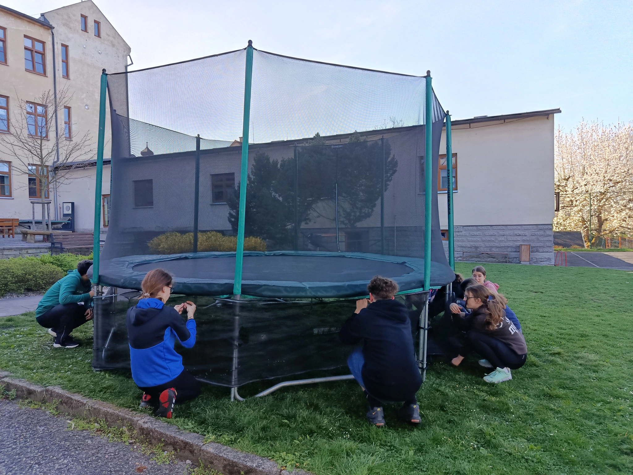 Trampolína opět v akci