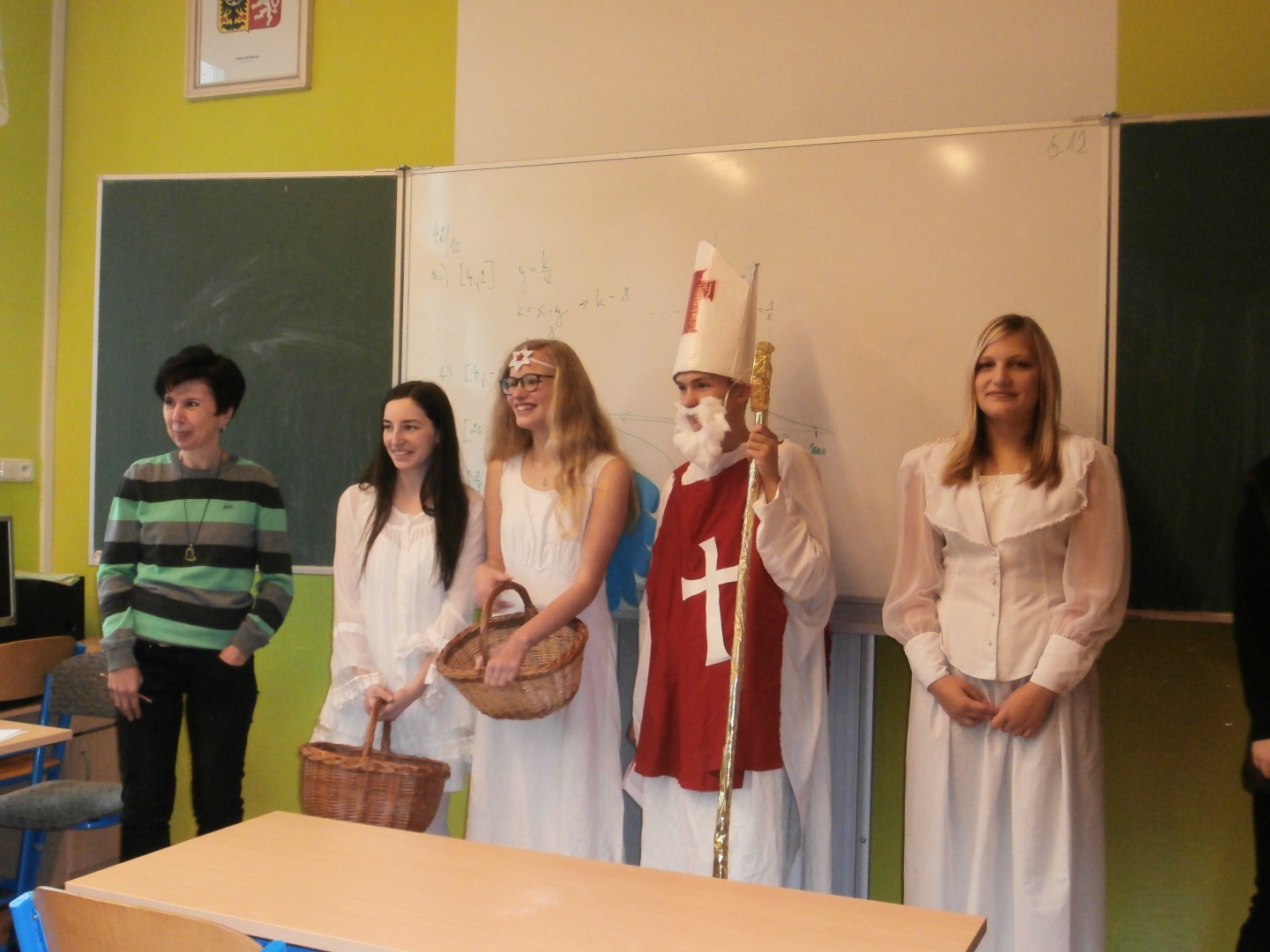 Mikuláš chodí školou 2017