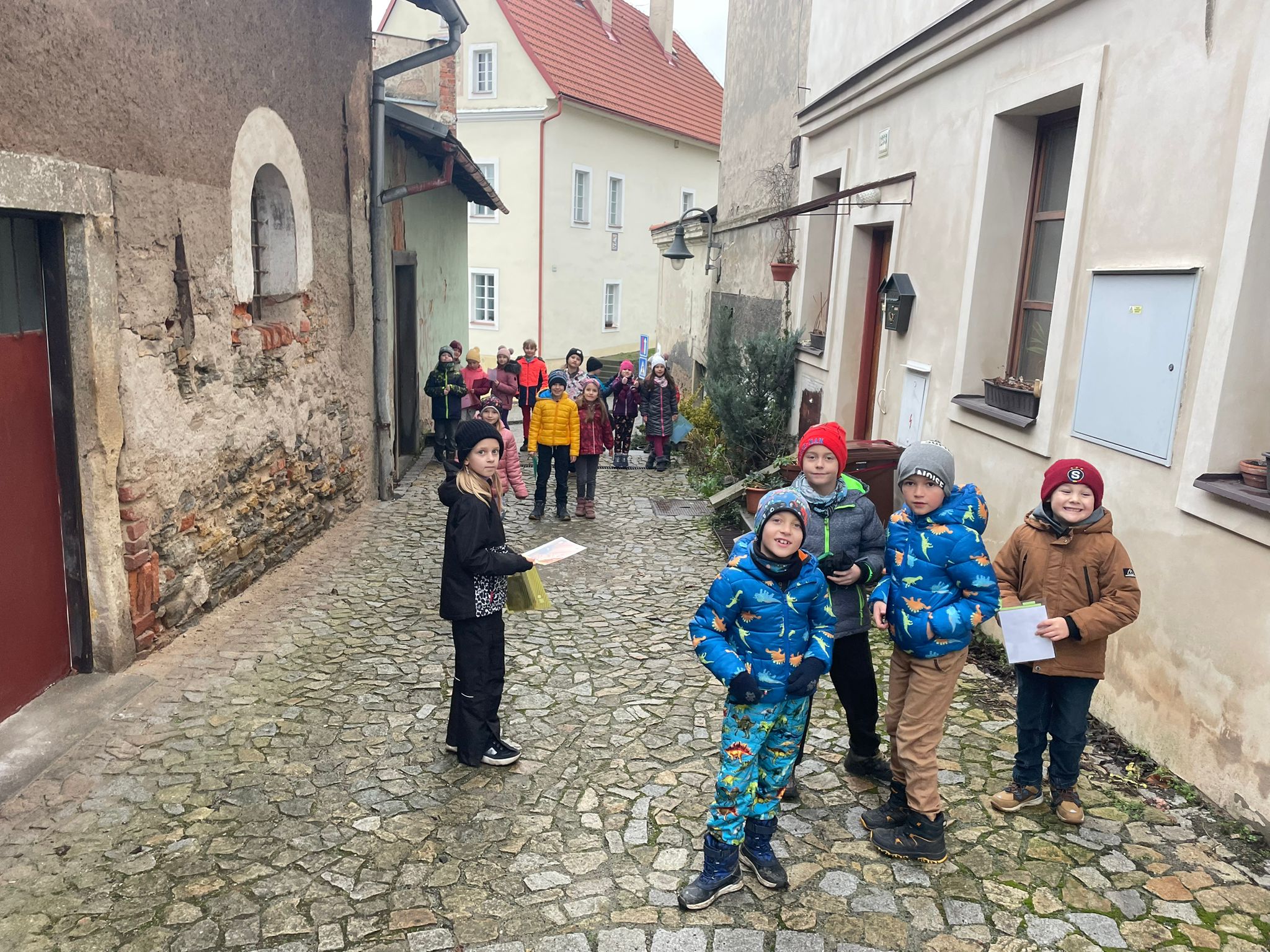 Dnešní venkovní “únikovka” druháků