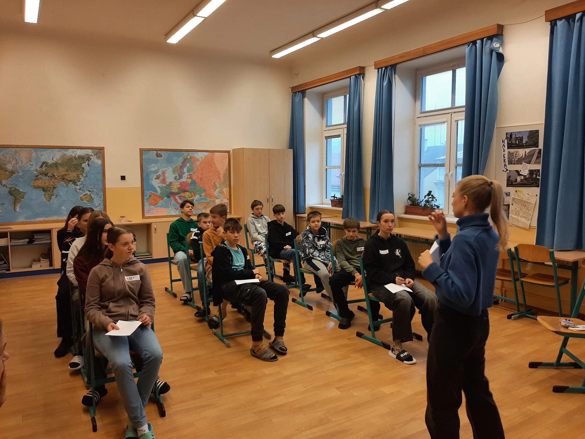 Preventivní program Semiramis s žáky 8.tříd