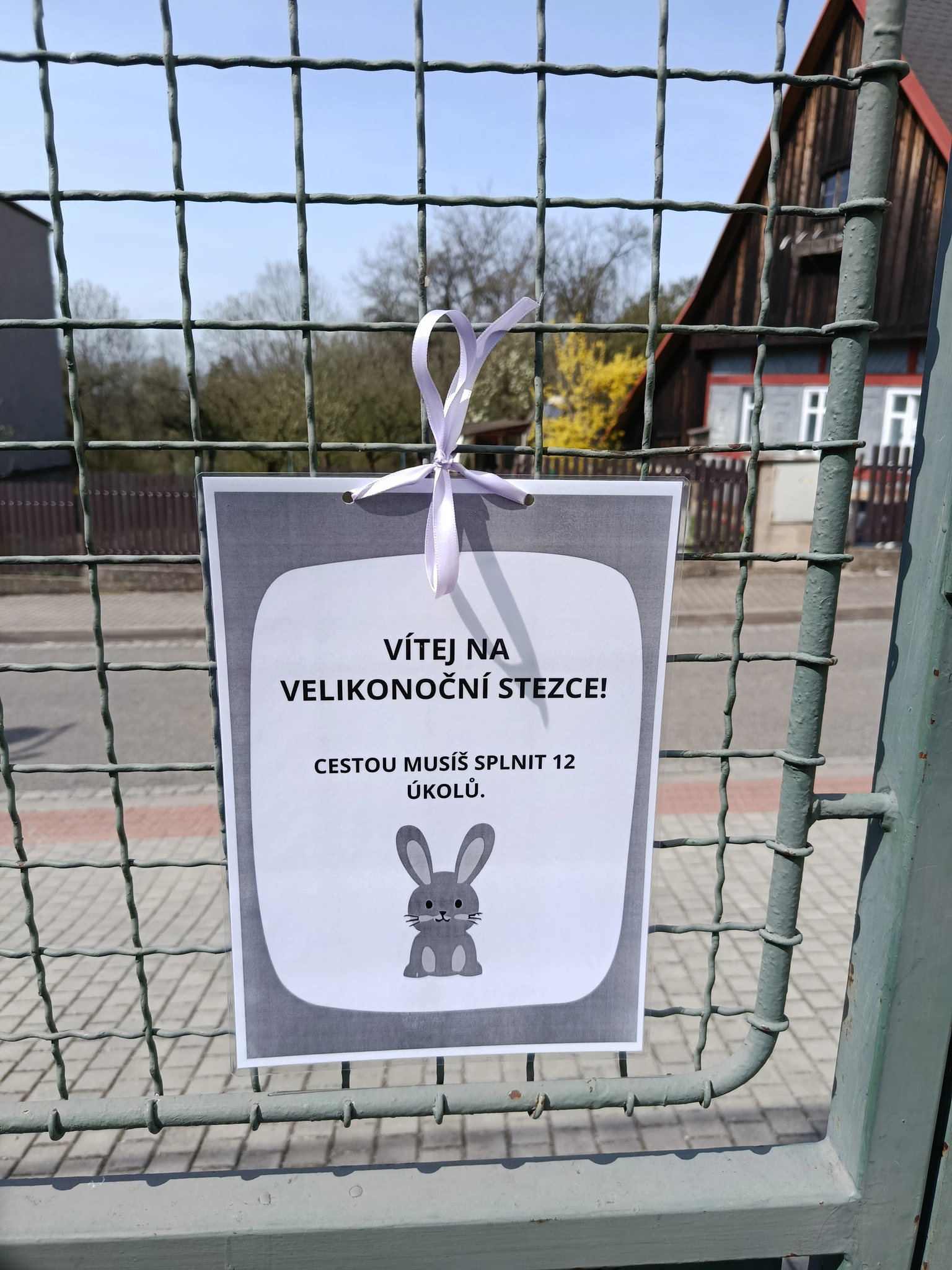 Velikonoční stezka školní družiny